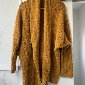 Anthropologie Golden Open-Front Cardigan